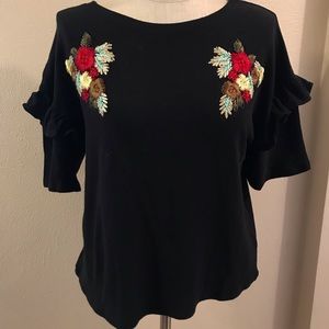 NWT - Sophie Rue Embroidered Shirt